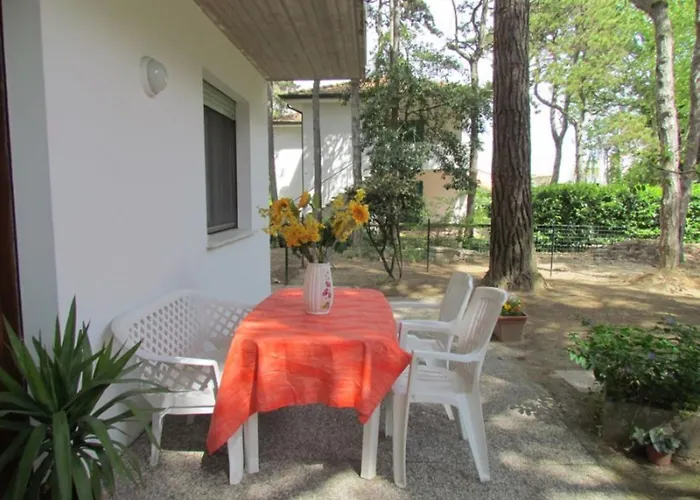 Charming With Fenced Garden Bibione